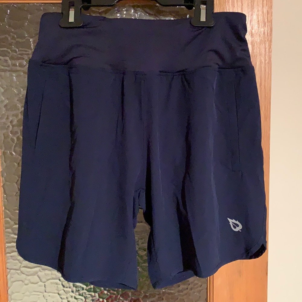 Baleaf 7” running shorts with liner, size S, NWT